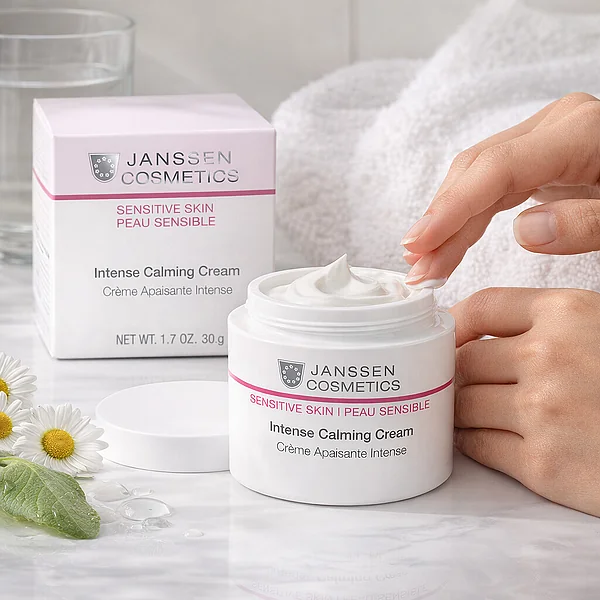 Janssen Cosmetics Intense Calming Cream | Intensely Soothing Cream for Sensitive Skin, 50 ml