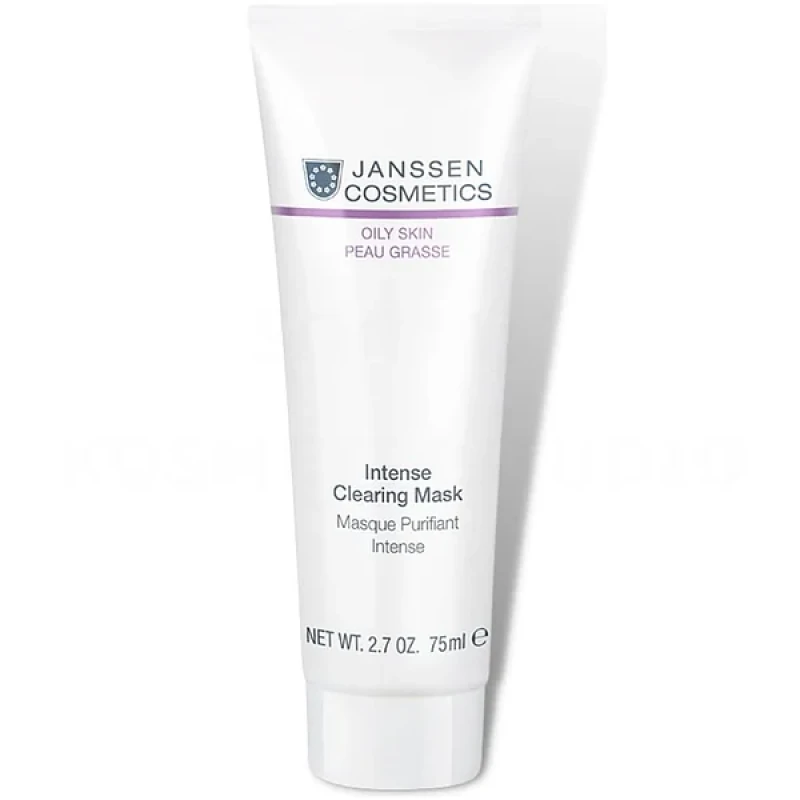 Janssen Cosmetics Intense Clearing Mask | Deep Cleansing Mask for Problematic Skin, 75 ml