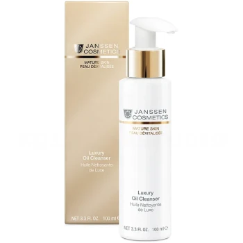 Janssen Cosmetics Luxury Oil Cleanser | Cleansing Face Oil with Golden Sheen, 100 ml
