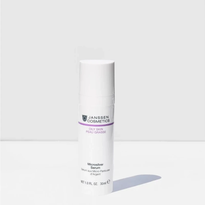 Janssen Cosmetics Microsilver Serum | Antibacterial Serum with Silver, 30 ml