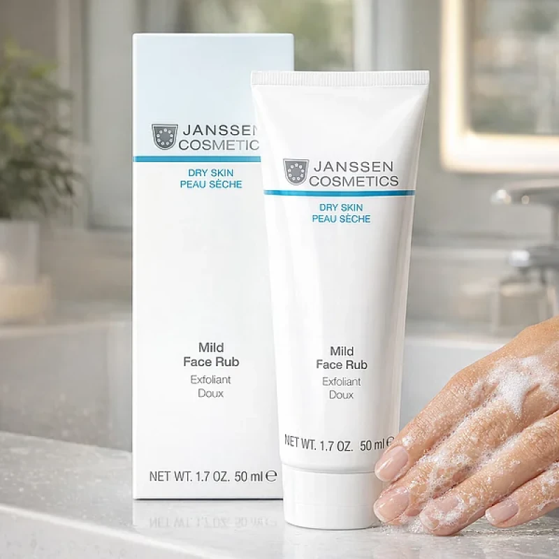 Janssen Cosmetics Mild Face Scrub | Maigs Sejas Skrubis, 50 ml