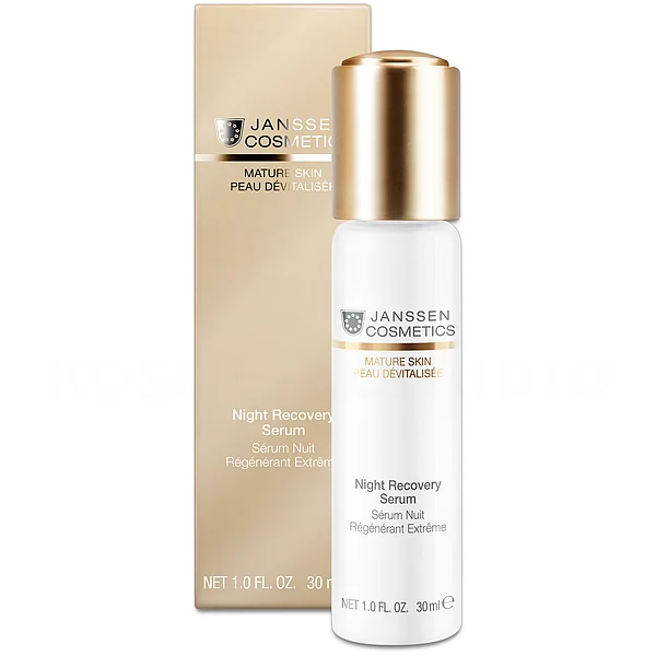 Janssen Cosmetics Night Recovery Serum | Restorative Night Serum, 30 ml