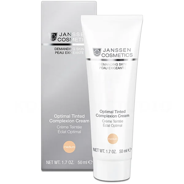 Janssen Cosmetics Optimal Tinted Complexion Cream | Toning Day Cream, 50 ml