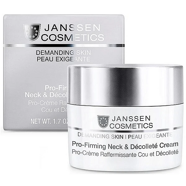 Janssen Cosmetics Pro-Firming Neck Cream | Firming Neck and Décolletage Cream, 50 ml