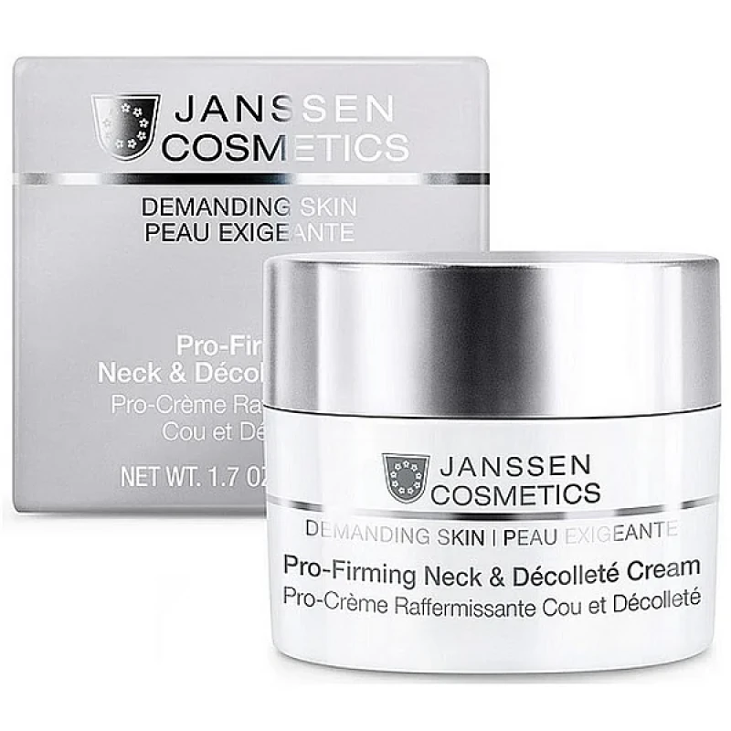 Janssen Cosmetics Pro-Firming Neck Cream | Firming Neck and Décolletage Cream, 50 ml