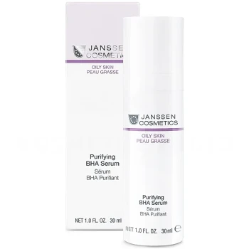 Janssen Cosmetics Purifying BHA Serum | Serum with Salicylic Acid for Problematic Skin, 30 ml