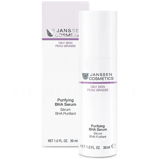 Janssen Cosmetics Purifying BHA Serum | Serum with Salicylic Acid for Problematic Skin, 30 ml