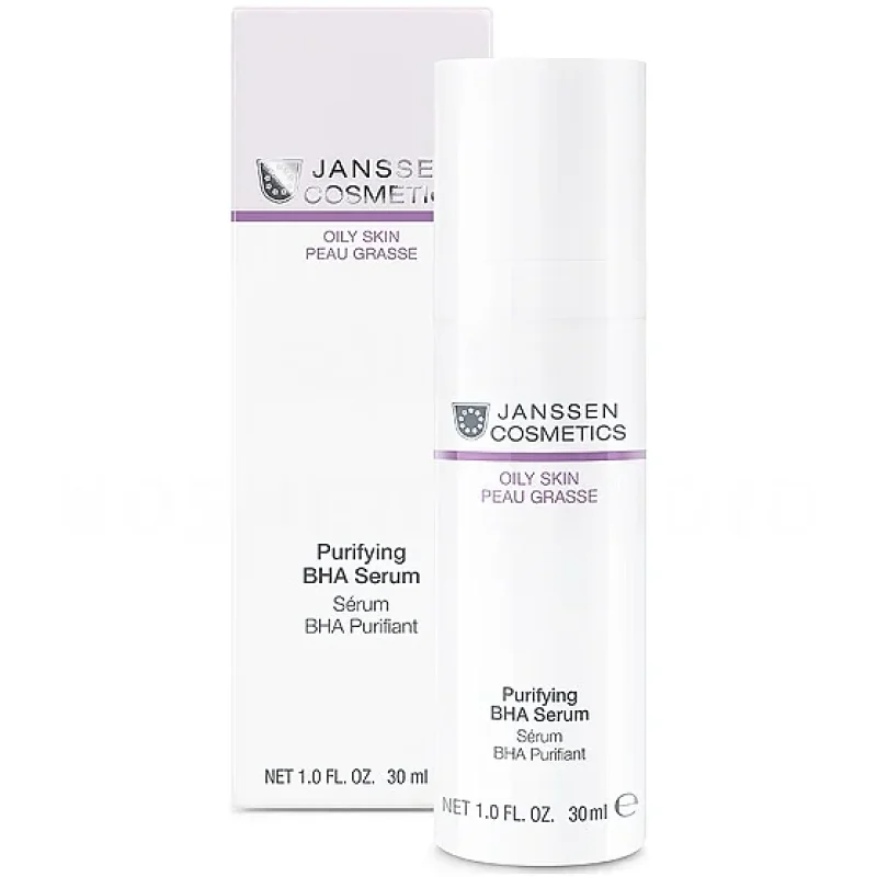 Janssen Cosmetics Purifying BHA Serum | Serum with Salicylic Acid for Problematic Skin, 30 ml