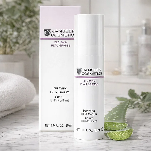 Janssen Cosmetics Purifying BHA Serum | Serum with Salicylic Acid for Problematic Skin, 30 ml