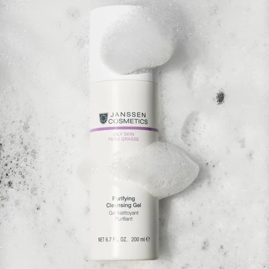 Janssen Cosmetics Purifying Cleansing Gel | Cleansing Gel for Oily Skin, 200 ml