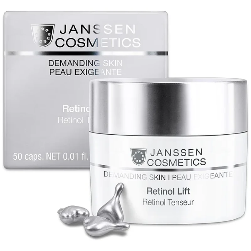 Janssen Cosmetics Retinol Lift | Retinol Face Capsules, 50 pcs