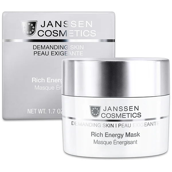 Janssen Cosmetics Rich Energy Mask | Intensively Rejuvenating Face Mask, 50 ml