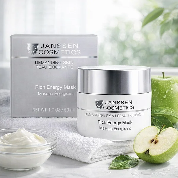 Janssen Cosmetics Rich Energy Mask | Intensively Rejuvenating Face Mask, 50 ml