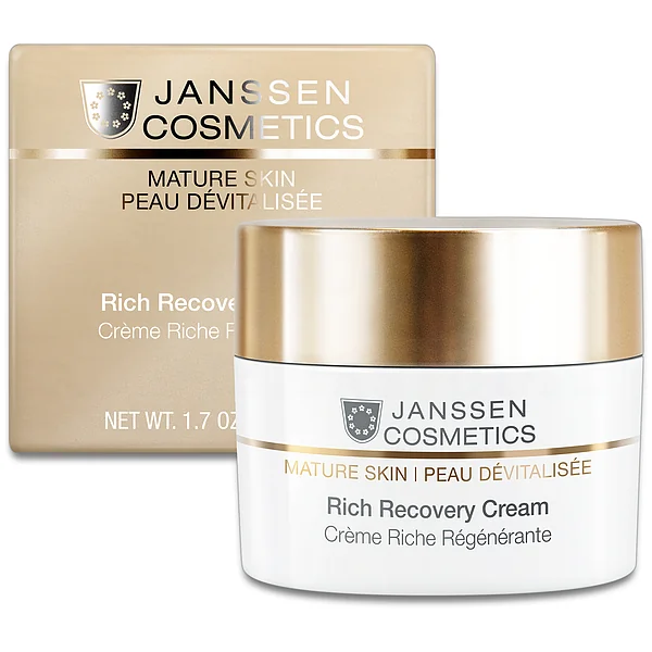 Janssen Cosmetics Rich Recovery Cream | Nourishing Anti-Age Cream, 50 ml
