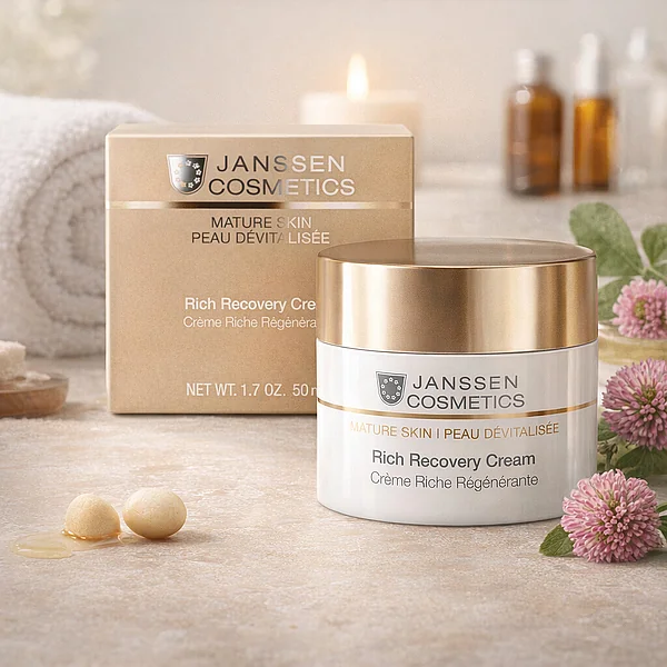 Janssen Cosmetics Rich Recovery Cream | Nourishing Anti-Age Cream, 50 ml