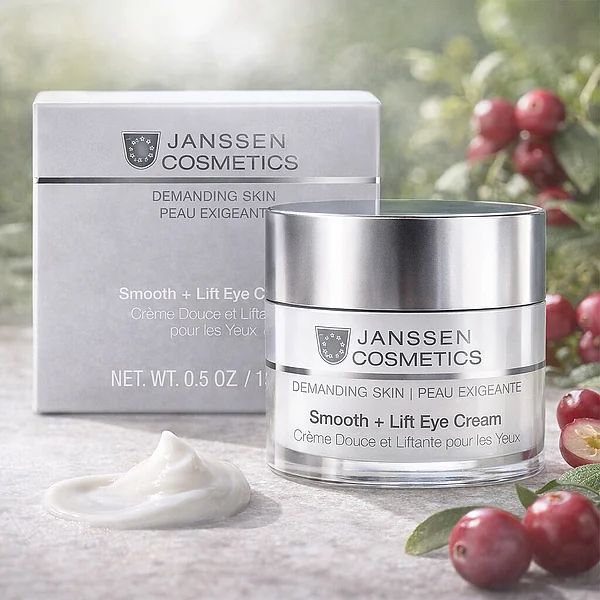 Janssen Cosmetics Smooth + Lift Eye Cream | Eye Cream with Lifting Effect, 15 ml