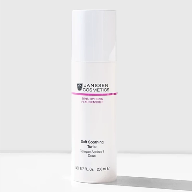 Janssen Cosmetics Soft Soothing Tonic | Soothing Toner for Sensitive Skin, 200 ml