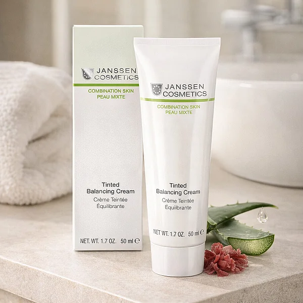 Janssen Cosmetics Tinted Balancing Cream | Toning Mattifying Cream, 50 ml