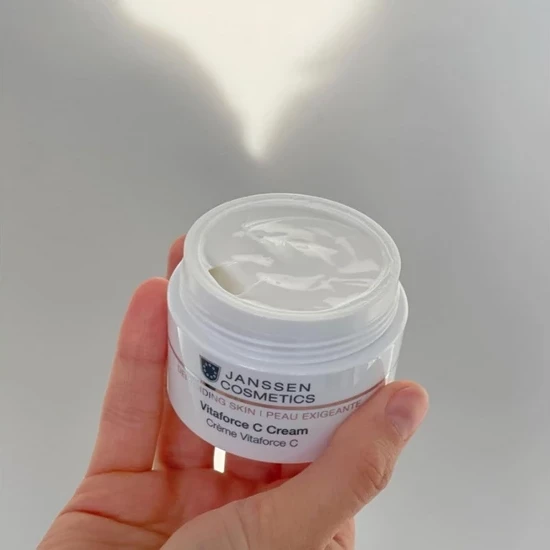 Janssen Cosmetics Vitaforce C Cream | Anti-Ageing Face Cream with Vitamin C, 50 ml