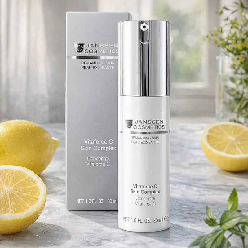 Janssen Cosmetics Vitaforce C Skin Complex | Vitamin C Face Serum, 30 ml