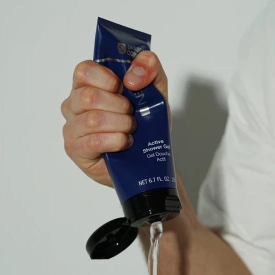 Janssen Cosmetics Active Shower Gel | Refreshing Shower Gel for Men, 200 ml