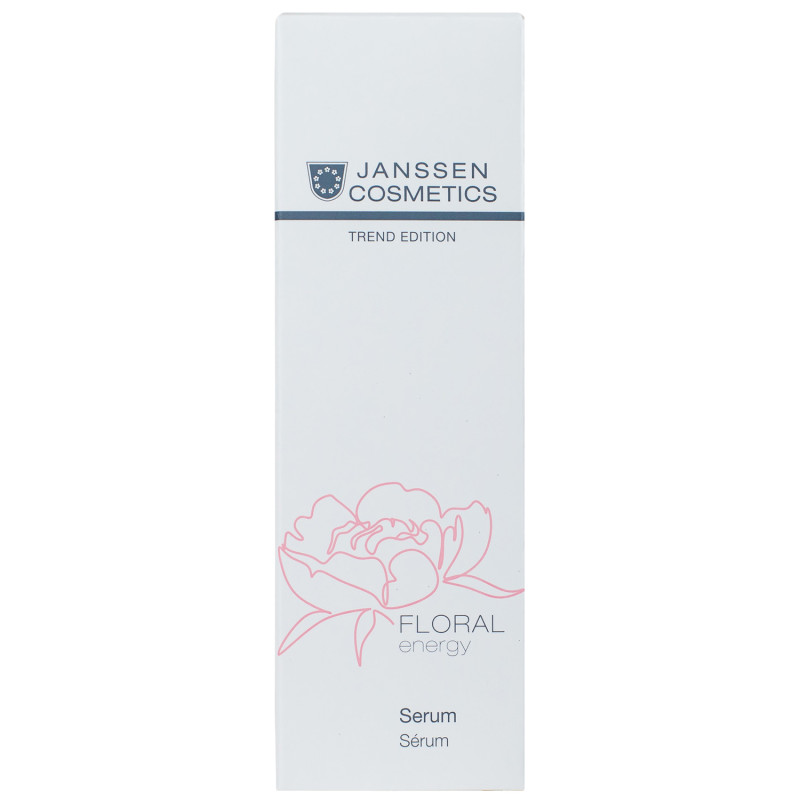 Janssen Floral Energy Serum | Rejuvenating Serum with Flower Extracts 30 ml