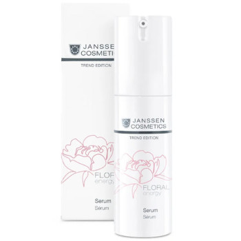 Janssen Floral Energy Serum | Rejuvenating Serum with Flower Extracts 30 ml