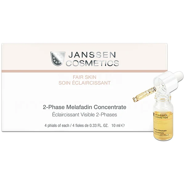 Janssen 2 Phase Melafadin Concentrate | Intensive Pigmentation Concentrate 4 x 10 ml