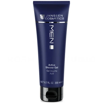 Janssen Cosmetics Active Shower Gel | Refreshing Shower Gel for Men, 200 ml