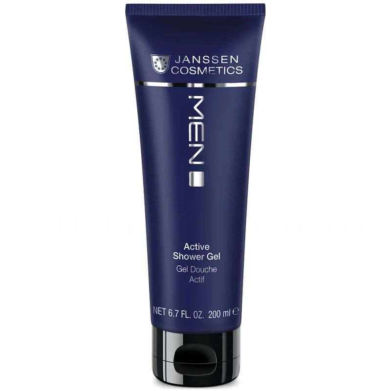 Janssen Cosmetics Active Shower Gel | Refreshing Shower Gel for Men, 200 ml
