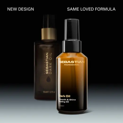 Sebastian Professional Dark Oil Smooth and Shine Styling Oil | Lightweight Hair Oil for Smoothing & Shine 30 ml