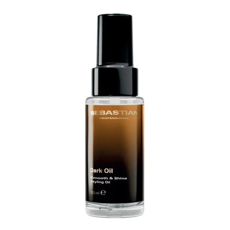 Sebastian Professional Dark Oil Smooth and Shine Styling Oil | Lightweight Hair Oil for Smoothing & Shine 30 ml