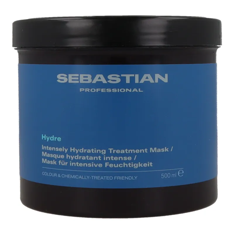 Sebastian Professional Hydre Hydrating Mask | Intensive Moisturising Hair Mask for Dry and Frizzy Hair 500 ml