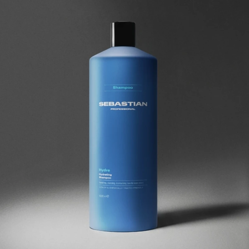 Sebastian Professional Hydre Hydrating Shampoo | Moisturising Shampoo for Dry and Damaged Hair 1000 ml