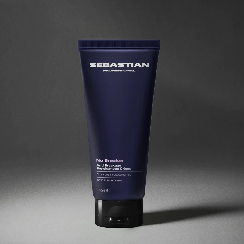 Sebastian Professional No Breaker Bonding Pre-Shampoo Crème | Pre-Shampoo Cream Treatment for Damaged Hair 200 ml