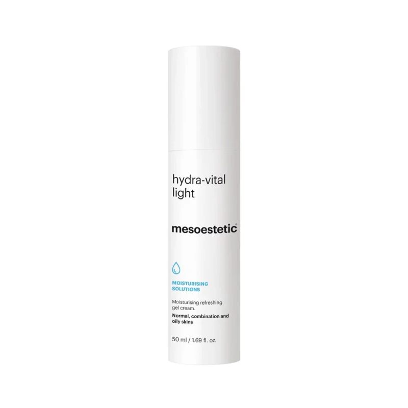 Mesoestetic hydra-vital light | Refreshing moisturizing gel-cream for normal, combination and oily skin 50 ml