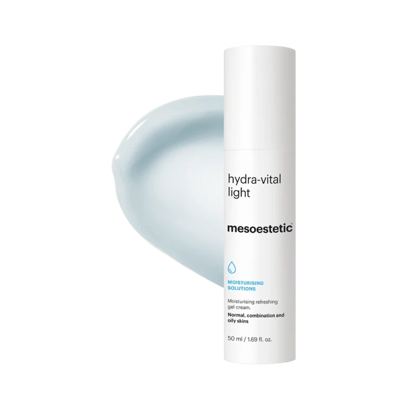 Mesoestetic hydra-vital light | Refreshing moisturizing gel-cream for normal, combination and oily skin 50 ml