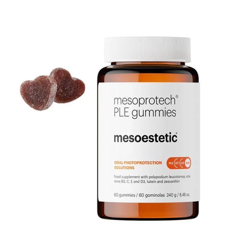 Mesoestetic mesoprotech® PLE Gummies | Sun-Protection Supplementary Gummy Vitamins 60 pcs