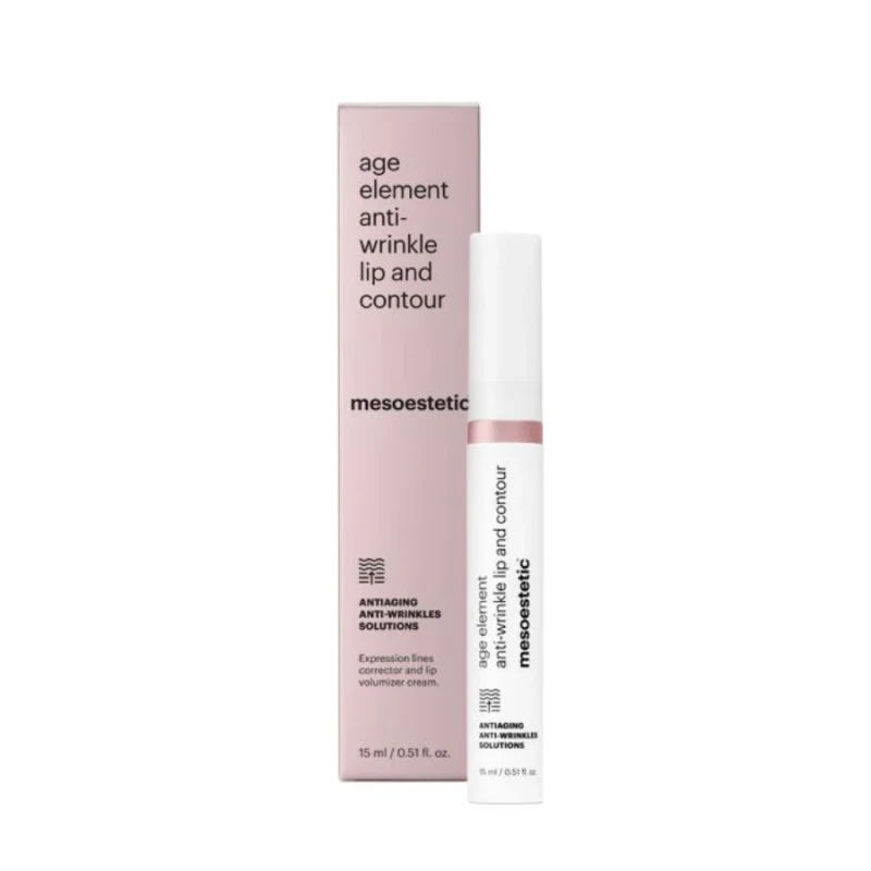 Mesoestetic age element® anti-wrinkle lip and contour | Volumising anti-wrinkle cream for lips and lip contour 15 ml