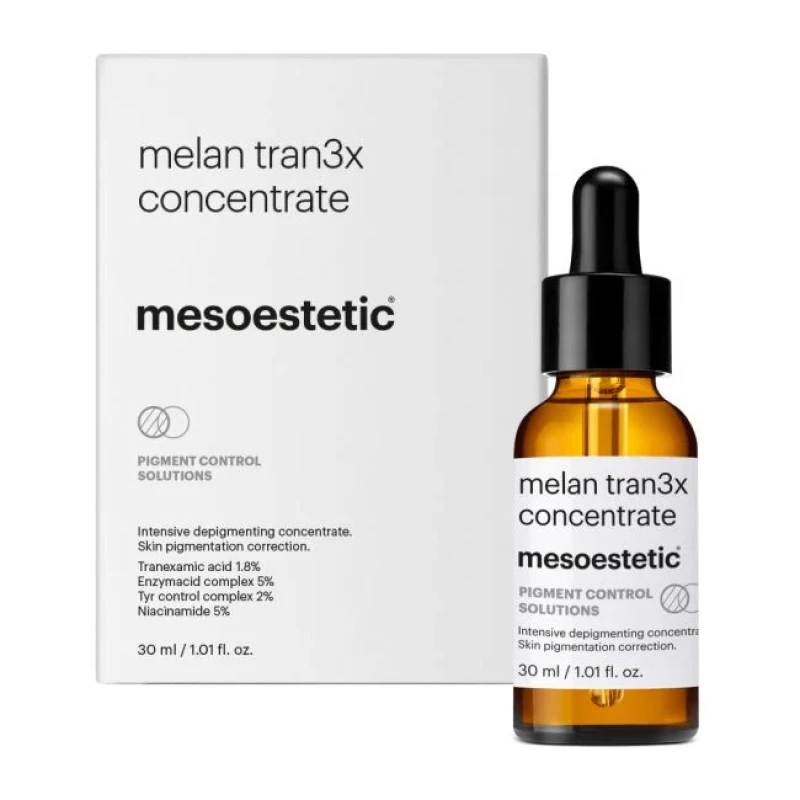 Mesoestetic melan tran3x concentrate | Intensive anti-pigmentation serum with tranexamic acid 30 ml