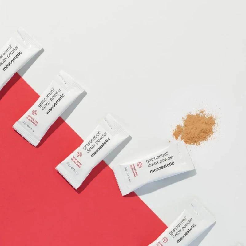 Mesoestetic grascontrol® detox powder | Dietary supplement with artichoke, birch and turmeric extracts 20 × 3 g