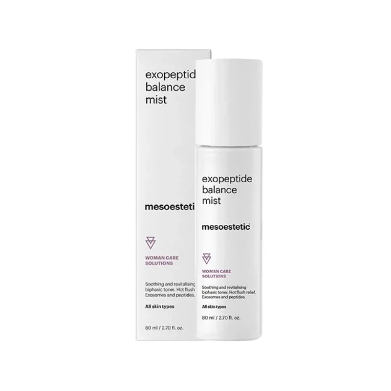 Mesoestetic Exopeptide Balance Mist | Soothing and Revitalising Two-Phase Facial Tonic-Mist 80 ml