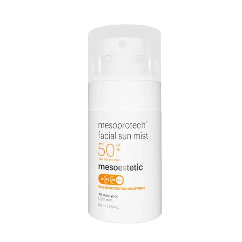 Mesoestetic mesoprotech® Facial Sun Mist SPF 50+ | Anti-wrinkle Facial Sunscreen Spray 50 ml