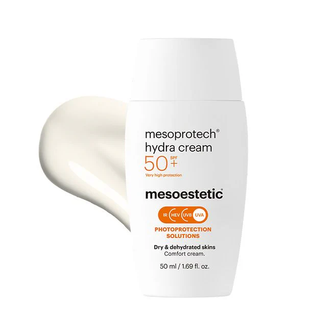 Mesoestetic mesoprotech® hydra cream | Moisturising SPF50+ sunscreen for dry skin 50 ml