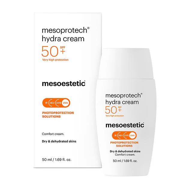 Mesoestetic mesoprotech® hydra cream | Moisturising SPF50+ sunscreen for dry skin 50 ml