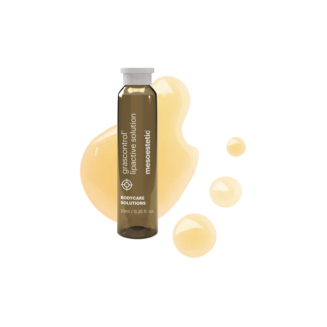 Mesoestetic grascontrol® lipactive solution | Food supplement with L‑carnitine, ginseng and bitter orange extract 14 × 10 ml