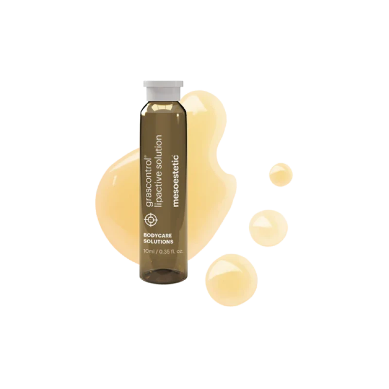 Mesoestetic grascontrol® lipactive solution | Food supplement with L‑carnitine, ginseng and bitter orange extract 14 × 10 ml