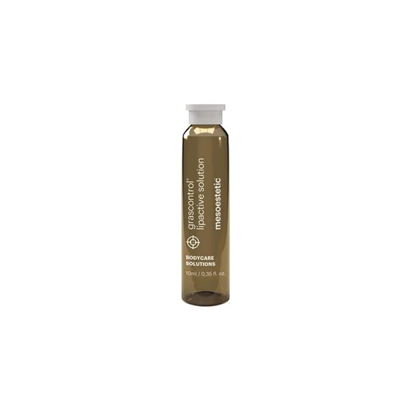 Mesoestetic grascontrol® lipactive solution | Food supplement with L‑carnitine, ginseng and bitter orange extract 14 × 10 ml