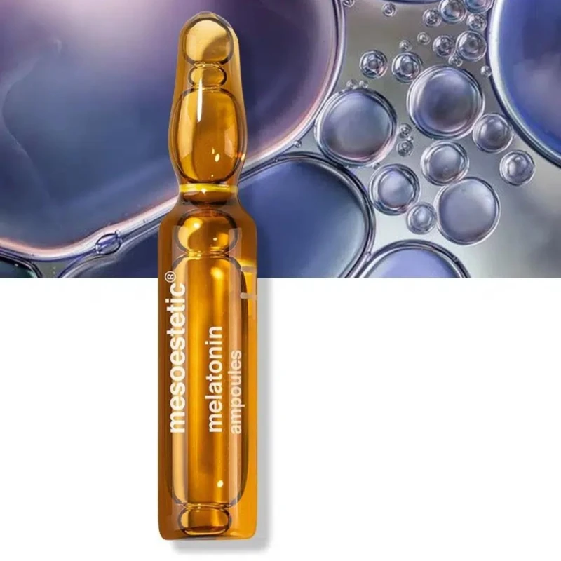 Mesoestetic Melatonin Ampoules | Night Renewing Anti-Ageing Ampoules 10 × 2 ml