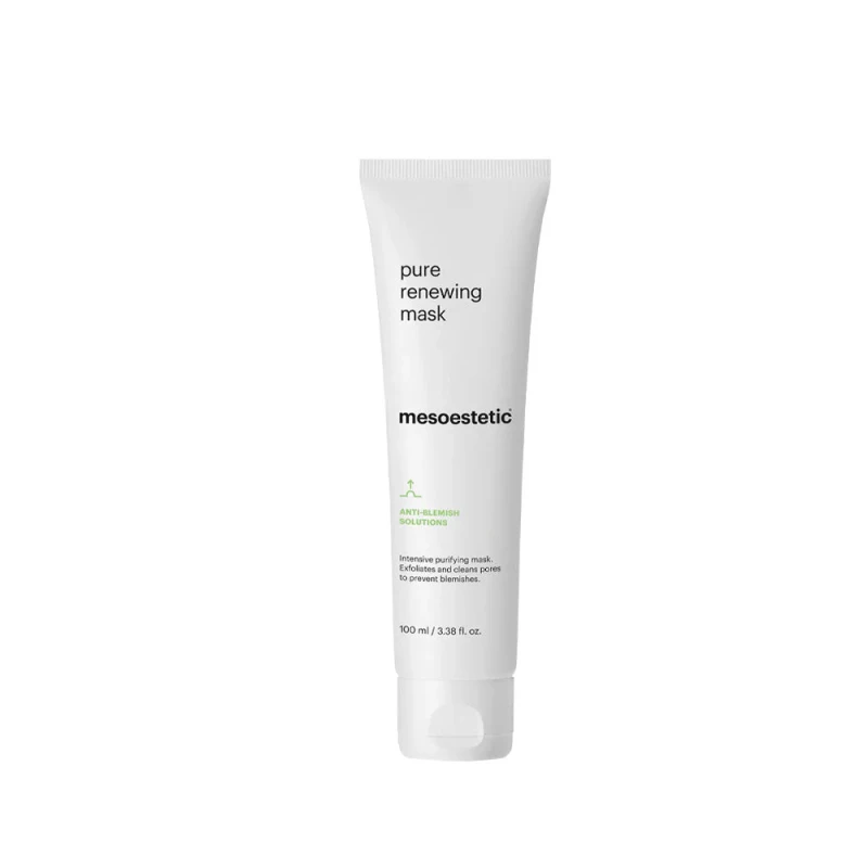 Mesoestetic Pure Renewing Mask | Intensive Purifying Mask for Oily and Acne-Prone Skin 100 ml
